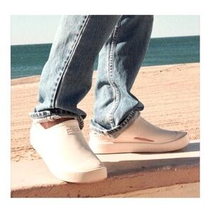 Hunter Unisex In Out Bloom Algae Foam Clogs Slides Off White Ivory Size 9